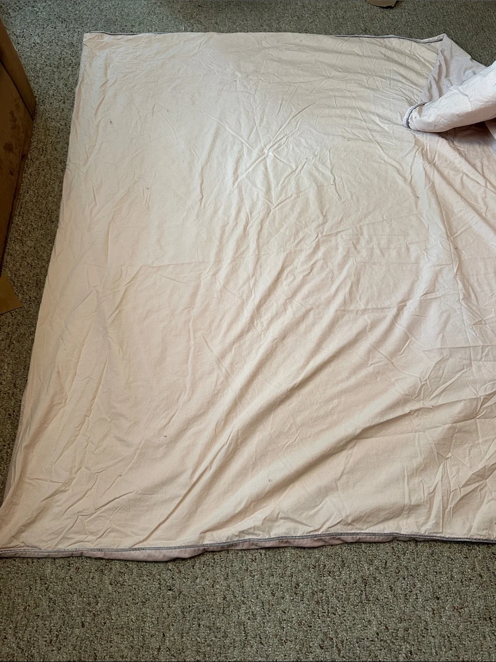 Velvet Thelma Duvet Cover Anthropologie Blush Twin
